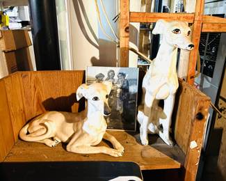 Italian Pottery Whippets