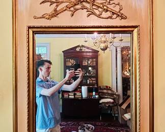 French Trumeau Mirror