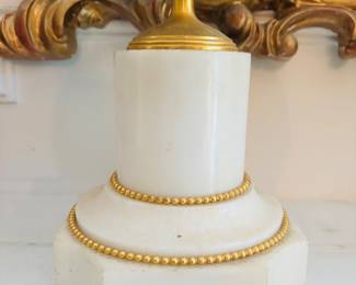 Pair of French Gilt Bronze Urns