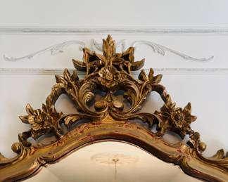 Ornate Gold Mirror