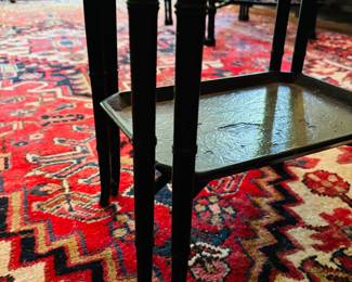 Side Table w/ Asian Platter