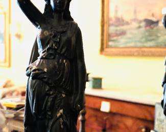 Pair of French Empire Style Candlesticks