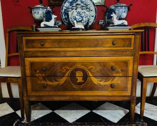 19th Century Inlay Chest
