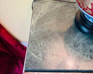 Pair of Marble Top French Style Tables