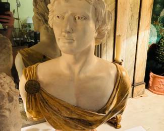 Plaster Bust