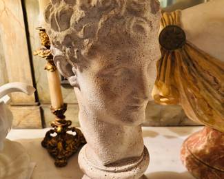 Plaster Bust