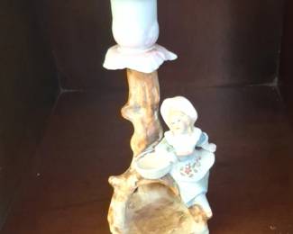 Norman Rockwell Porcelain Figurines and Floral Tea Set second image