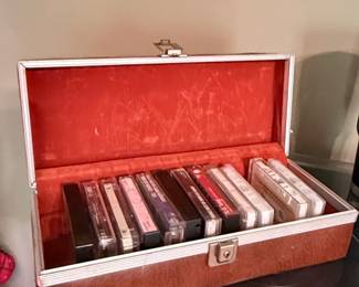 Vintage Savoy Cassette Tape Storage Case second image