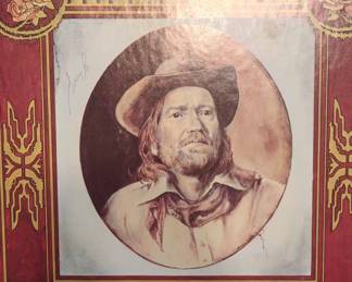 Willie Nelson Red Headed Stranger Album Art Print