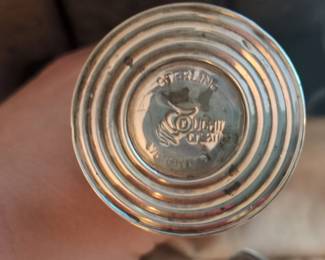 Duchin Creations Sterling Weighted Salt and Pepper Shakers second image