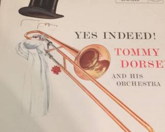 Tommy Dorsey and His Orchestra Yes Indeed LP RCA Victor LPM