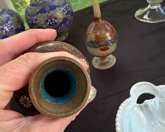 Vintage Chinese Cloisonn Vase