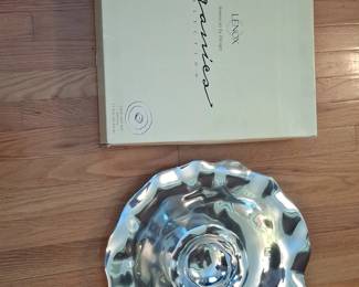 Lenox Organics Collection Ruffle Chip and Dip Bowl