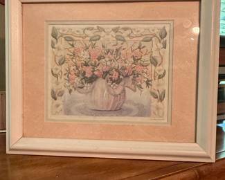 Framed Floral Still Life Print by Tal Botsman