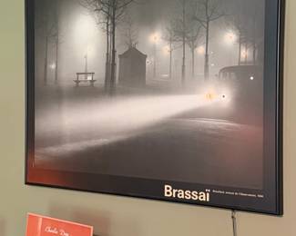 Brassai Brouillard, avenue de lObservatoire, Lighted Electric Art Print