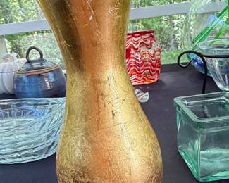 FTD A Gift From Gold Textured Vase