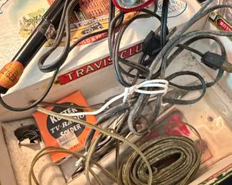 Vintage Electric Engraving Pencil and Kester Solder