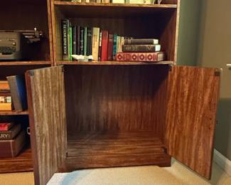 MidCentury Modern Style Bookcase with Cabinet Base third image