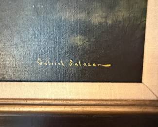 Gabriel Salazar Landscape Oil Painting