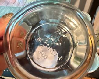 Anchor Hocking FireKing Jane Ray Pattern Custard Cups second image