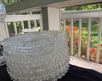 Anchor Hocking Wexford Pattern Glassware Set