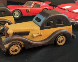 Handmade Wooden Model Car