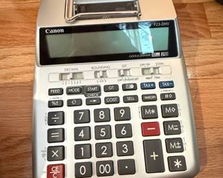 Canon PDHV Printing Calculator