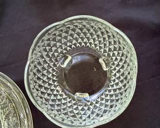 Anchor Hocking Wexford Diamond Pattern Bowl