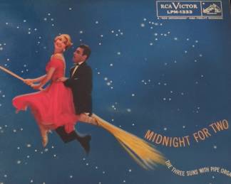 Midnight for Two by The Three Suns with Pipe Organ RCA Victor LPM