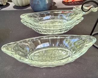 Glass Banana Split Dish