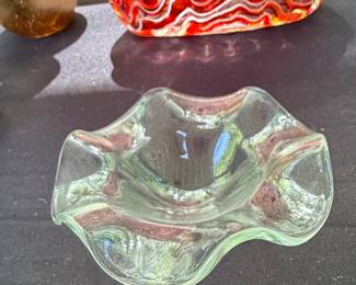 Art Glass Ashtray