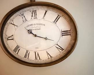 Galerie du Gaston Boulevard Raspail Wall Clock