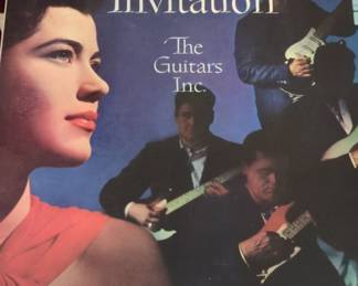 The Guitars Inc. Invitation Vinyl Record Warner Bros. Records