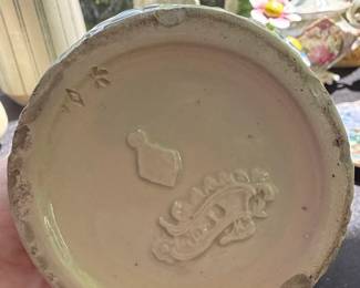 Victorian Relief Moulded Jug with Tree and Fern Motif second image