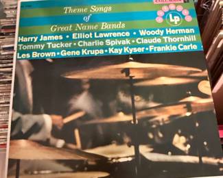 Various Jazz and Big Band Vinyl Records