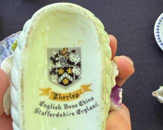 Thorley English Bone China Floral Centerpiece third image