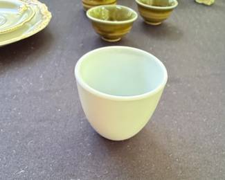 Stoneware Vase and Ceramic Cups second image