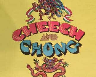 Cheech Chong Eagle and Dragon Poster