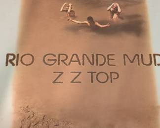 ZZ Top Rio Grande Mud Vinyl Record