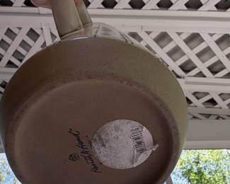 Hearth Hand with Magnolia Bead Stripe Stoneware Pitcher second image