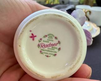 Radnor HB Bone China Floral Figurine second image