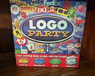 Logo Party Board Game