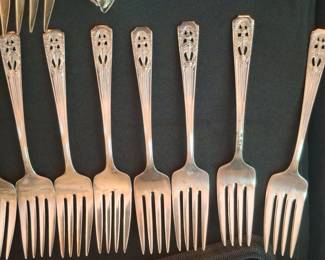 Harmony House Silver Plate Forks