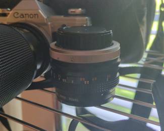 Canon AT mm SLR Camera with Vivitar mm Lens fourth image