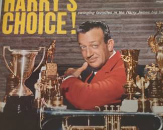 Harry Jamess Harrys Choice Swinging Favorites in the Harry James Big Band Vinyl Record