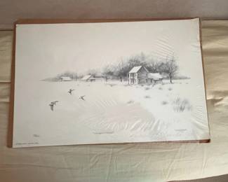 Southern Snow Limited Edition Print by Louis Jones