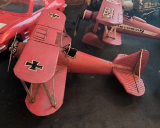 Red Baron Biplane Model Airplane second image