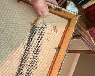 Vintage Sailing Ship Painting second image