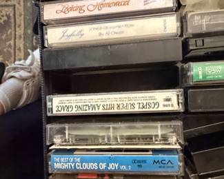 Collection of Gospel and Inspirational Music Cassette Tapes third image