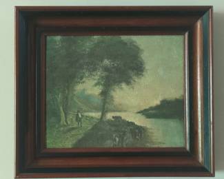 Pastoral Landscape with Cattle